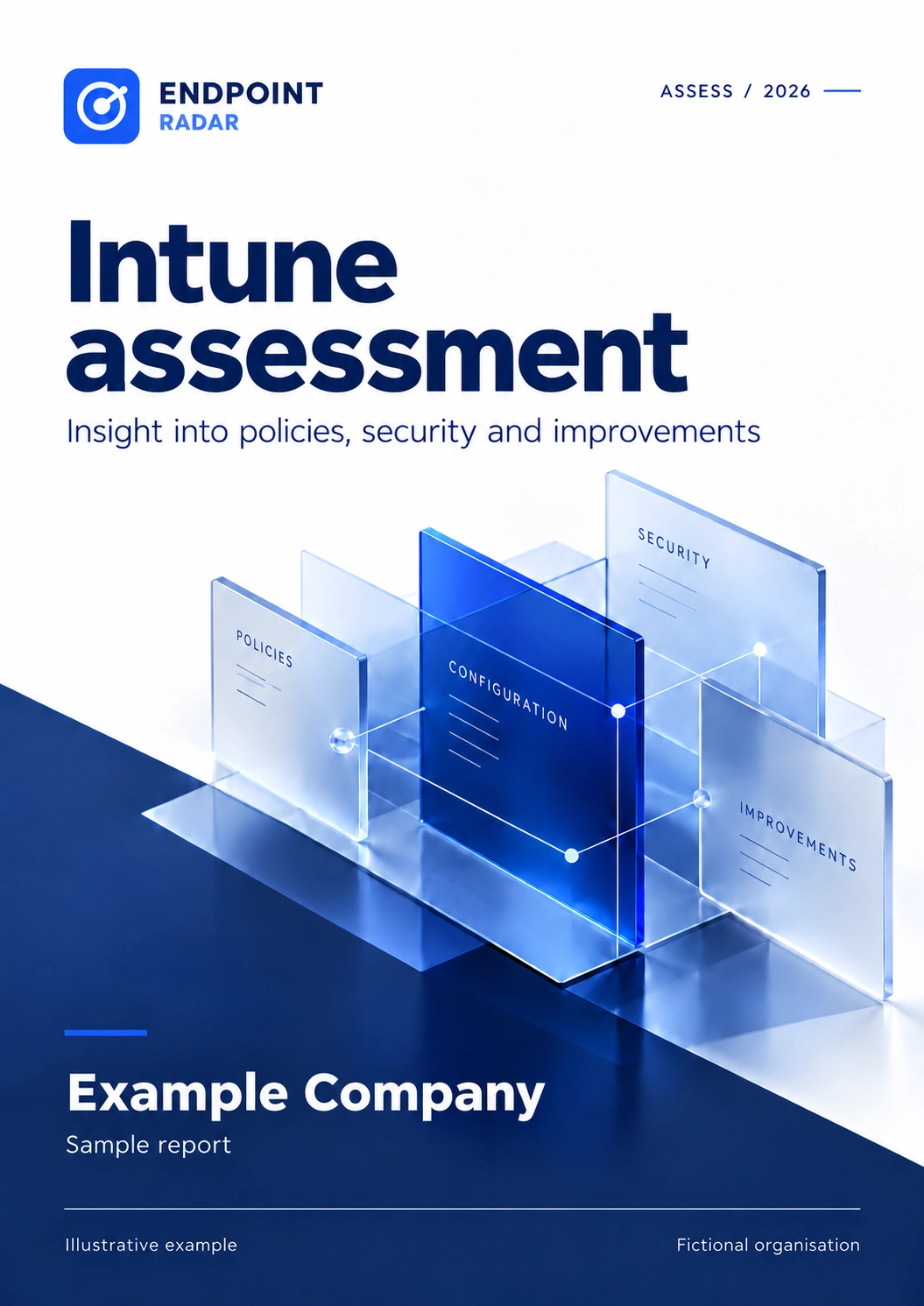 Intune Assessment: sample report cover